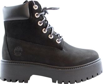 Timberland 6in Premium Platform Boot - Dames - Veterlaarzen - Zwart - 38 EU - Leer - Schoenen