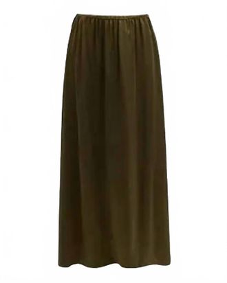 Xirena Womens Sela Skirt In Olive Gold