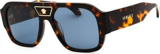 Versace VE4508U 55372V Havana/Dark Blue