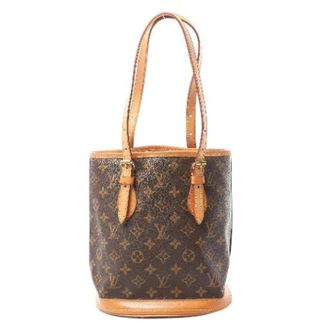Louis Vuitton Pre-owned Bucket Bags, female, Beige, Size: ONE SIZE Pre-owned Bucket PM