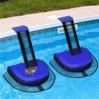 OEM Rampa De Escape Para Mascotas De 2 Piezas, Escalera Flotante De Rescate Para Mascotas Para Piscinas, Escalera Inflable De Rescate Para Ranas Para Todo