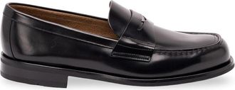 Prada Brushed Leather Loafers
