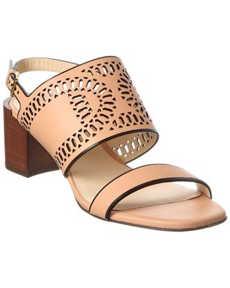 Tod's Tods Logo Leather Sandal