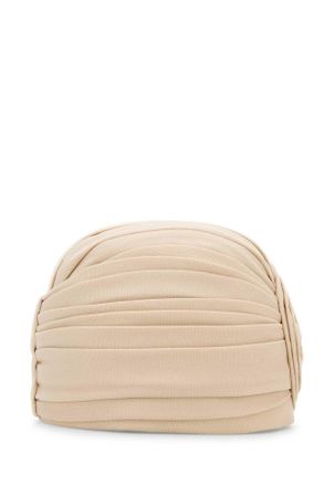 Valentino Garavani Womens Sand Wool Turban Latteoro Cappelli E Fasce Per Capelli Hat