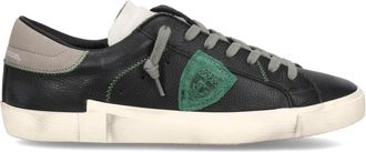 Philippe Model Prsx Tennis - Heren - Sneakers - Zwart - 45 EU - Katoen - Schoenen