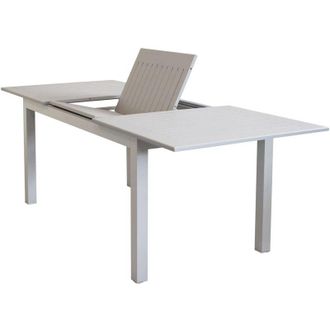 Milani Home ARGENTUM - tavolo da giardino allungabile in alluminio da 150