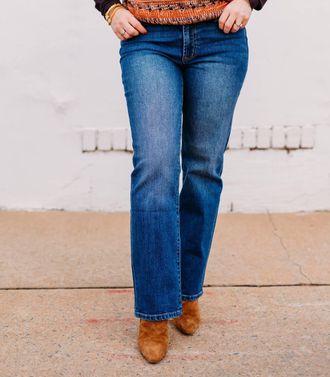 Dear John Denim Anika Straight Jeans In Midtown