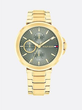 Tommy Hilfiger Stainless Steel Chain-Link Strap Watch