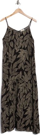 Elan Tiered Maxi Dress in Black Cartagena at Nordstrom Rack, Size X-Small