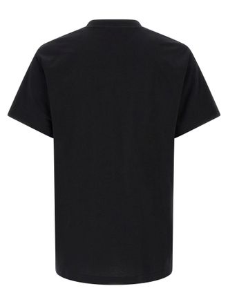 Moschino Logo-Print Cotton Jersey T-shirt - Black