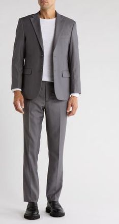 Scotch & Soda Grey Classic Fit Suit at Nordstrom Rack, Size 44 R