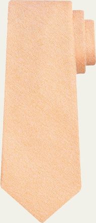 Kiton Mens Solid Silk 7-Fold Tie