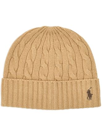Ralph Lauren Hat Beanie Classic Polo Wool Blend