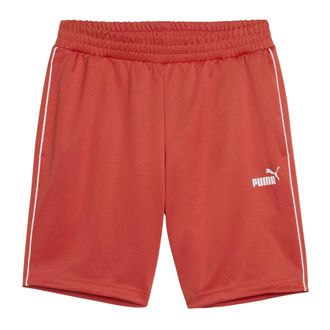 Puma Heren Sport Contrast Piping Shorts (Vuurrood)