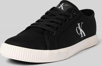 Calvin Klein Jeans Sneaker mit Label-Details in Black, Größe 37