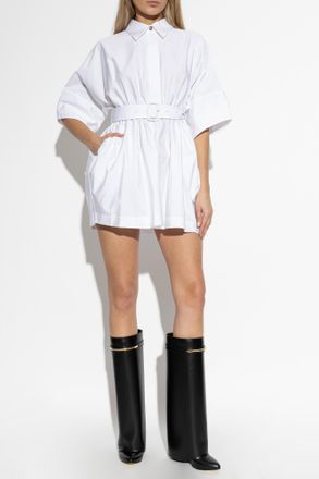 Givenchy Dress With Belt, Womens, White