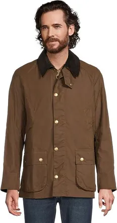 Barbour Ashby Wax Jacket Mens Jacket Bark : 2XL (52), Cotton
