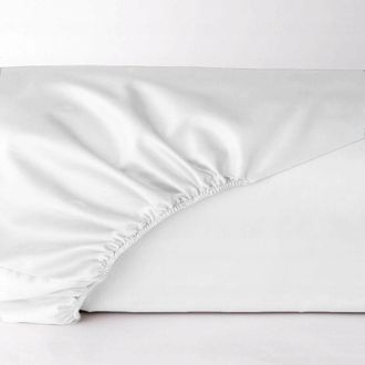 OEM S&aacute;bana Bajera Ajustable De Sat&eacute;n Blanco 180x200 Maro Home