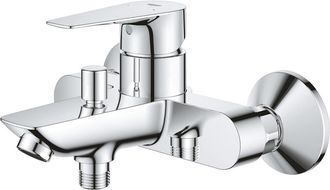 GROHE Mezclador Monomando De Ba&ntilde;era Bauedge 236041 Montaje En Pared Cromado