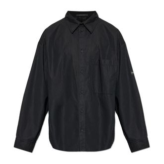 Balenciaga Shirt With Pocket - male - Balenciaga - Casual Shirts - Black - M - Shirts