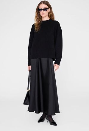 Anine Bing Christina Skirt in Black at Nordstrom, Size X-Small