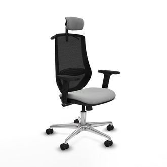 Piqueras y Crespo Piqueras Y Crespo Mardos Silla De Oficina Gris Claro