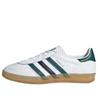 adidas (WMNS) adidas Gazelle Indoor White Collegiate Green IE2957