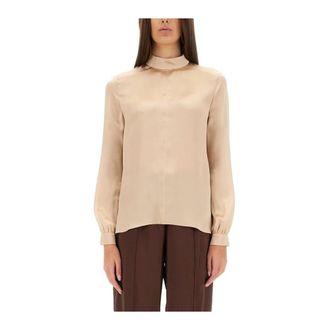 Tom Ford Dames, Blouses & Shirts, Roze, Maat: XS Zijde