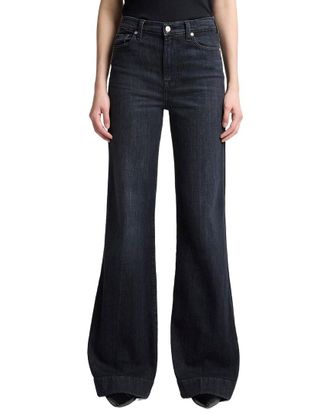 7 For All Mankind Modern Dojo Black Flare Jean