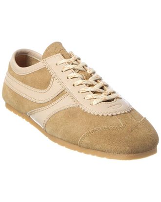 Dries Van Noten Suede & Leather Paneled Sneaker