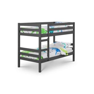 Julian Bowen Camden Single Bunk Bed Anthracite - Julian Bowen | TJ Hughes