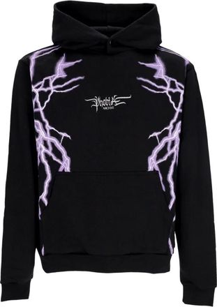 Phobia Archive Lateral Lightning Print Hoodie - Heren - Hoodies - Zwart - XS - Katoen - Hoodies & sweatvesten