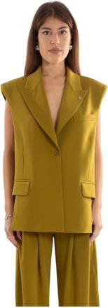 Aniye By Oversize Vest in Bella Stijl - Dames - Gillet - Groen - M - Kostuums