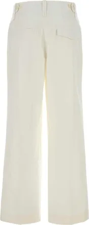 Carven Cotton Trousers - White