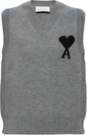 Ami Donna, Maglie, Grigio, XS, new