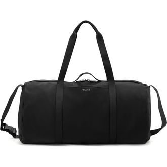 Tumi Voyageur Just in Case Nylon Duffle Bag in Black/Gunmetal at Nordstrom Rack