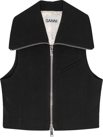 Ganni Zipped Vest