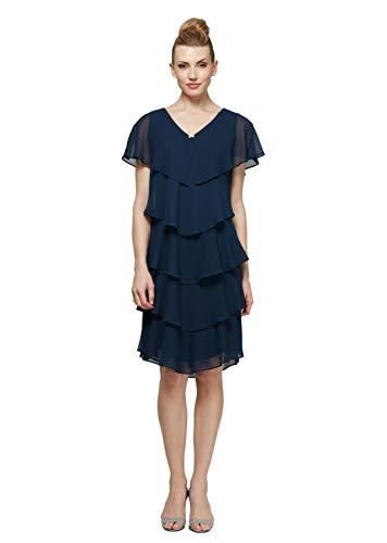 Robe Veste Imprimée S.L. Fashions – Bordure Simili Cuir Noir/gris – Taille 16 – Neuf