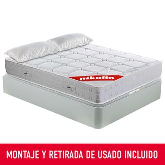 Pikolin Pack colch&oacute;n canap&eacute; almohada blanco 135x190 montaje retirada incluida