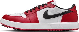 Nike Jordan Mens Air Jordan 1 Low G Spiked Golf Shoes in Red | IQ3417-600