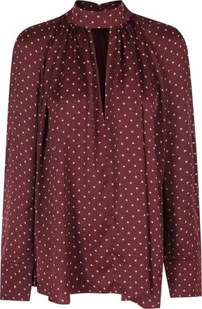 Rotate Rotate Birger Christensen, Donna, Camicette, Marrone, 3Xs, new