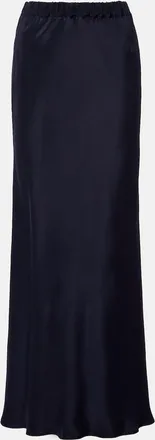Max Mara Sospiro silk satin maxi skirt