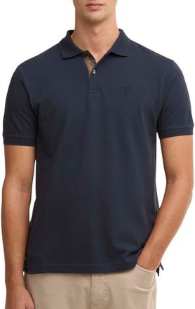 Barbour Tailored Fit Pima Cotton Polo in New Navy at Nordstrom, Size Xxx-Large
