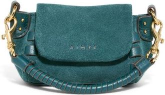 Aimée Zen Bag Charm in Transform Teal Suede at Nordstrom