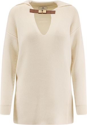 Elisabetta Franchi Wool Blend Sweater-Donna