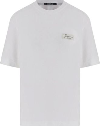 Jacquemus Heren, Tops, Wit, Maat: XS Katoen