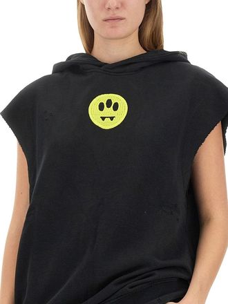 Barrow Logo-Embroidered Sweatshirt - Black