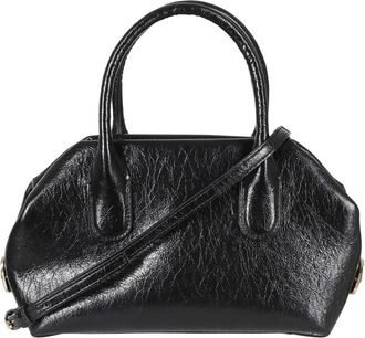 Themoir&egrave; Talia Trunk Small - Dames - Tassen - Zwart - Maat: ONE Size Zijde