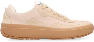 Canada Goose Womens Ossington Low-Top Sneakers Pink Leather Trainers