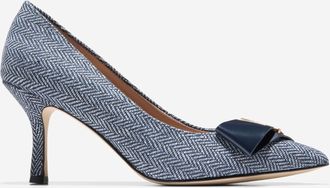 Cole Haan Womens Felicia Bow Pumps - Blue Size 6.5